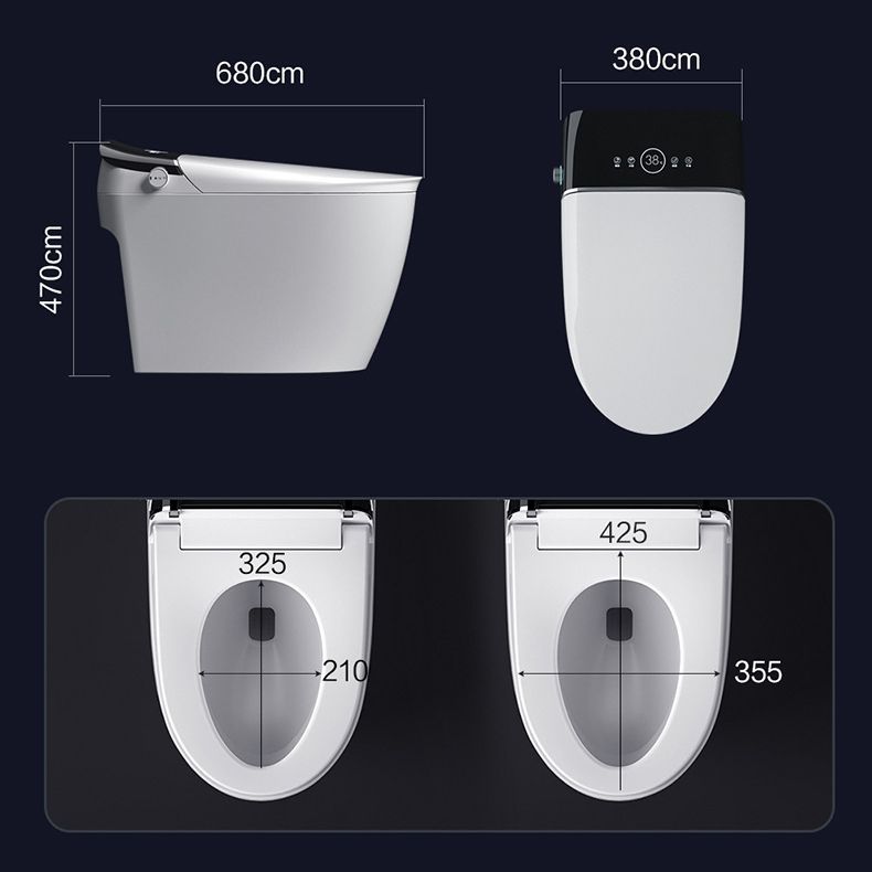 Contemporary All-In-One Toilet Floor Mounted Urine Toilet for Washroom Clearhalo 'Bathroom Remodel & Bathroom Fixtures' 'Home Improvement' 'home_improvement' 'home_improvement_toilets' 'Toilets & Bidets' 'Toilets' 1200x1200_318b06d4-32c0-40c4-bac6-c50e37bdcd0c
