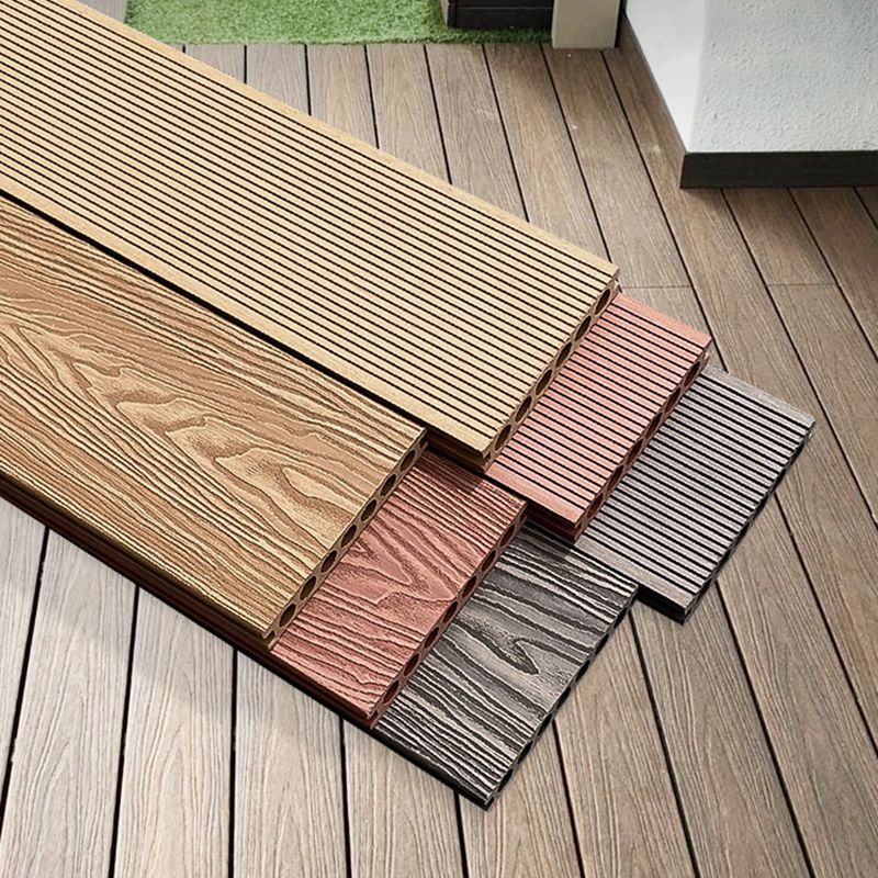Embossed Composite Deck Plank Nailed Outdoor Patio Deck Tile Kit Clearhalo 'Home Improvement' 'home_improvement' 'home_improvement_outdoor_deck_tiles_planks' 'Outdoor Deck Tiles & Planks' 'Outdoor Flooring & Tile' 'Outdoor Remodel' 'outdoor_deck_tiles_planks' 1200x1200_31ab6287-a254-4e82-9285-c7021d8907d4