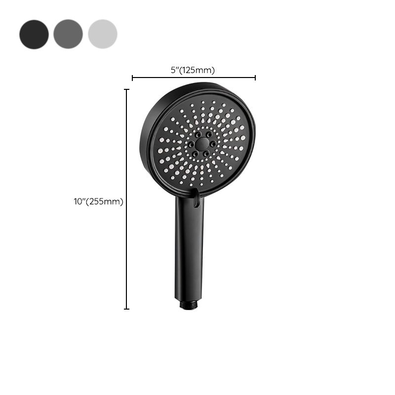 Moderns Spray Head Round Handheld Water Filtration Shower Head Self-Cleaning Clearhalo 'Bathroom Remodel & Bathroom Fixtures' 'Home Improvement' 'home_improvement' 'home_improvement_shower_heads' 'Shower Heads' 'shower_heads' 'Showers & Bathtubs Plumbing' 'Showers & Bathtubs' 1200x1200_31bf5e44-e773-44b5-8dc8-f476b306f498