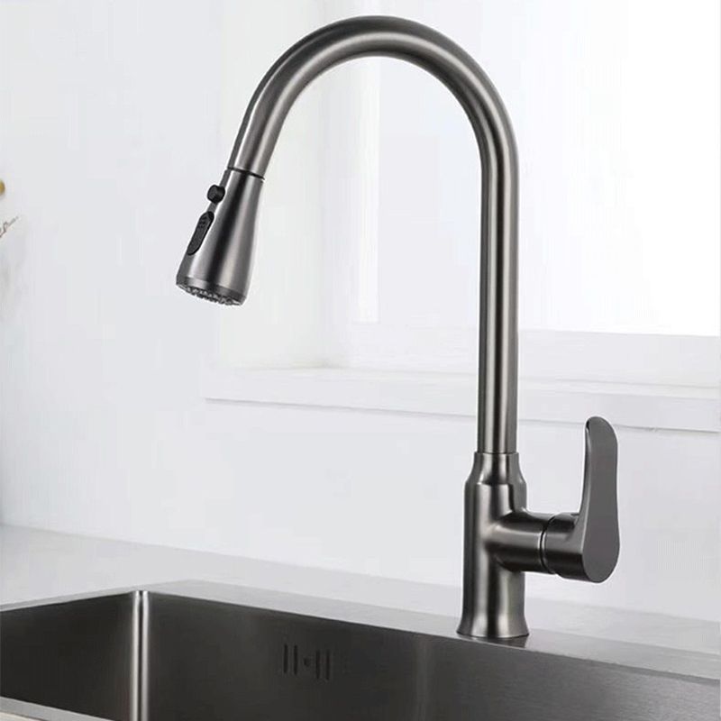 1-Handle Faucets Copper with Pull Out Sprayer with Water Dispenser Faucets Clearhalo 'Home Improvement' 'home_improvement' 'home_improvement_kitchen_faucets' 'Kitchen Faucets' 'Kitchen Remodel & Kitchen Fixtures' 'Kitchen Sinks & Faucet Components' 'kitchen_faucets' 1200x1200_31dcddcc-7ac8-4535-9f07-678ac133ba97