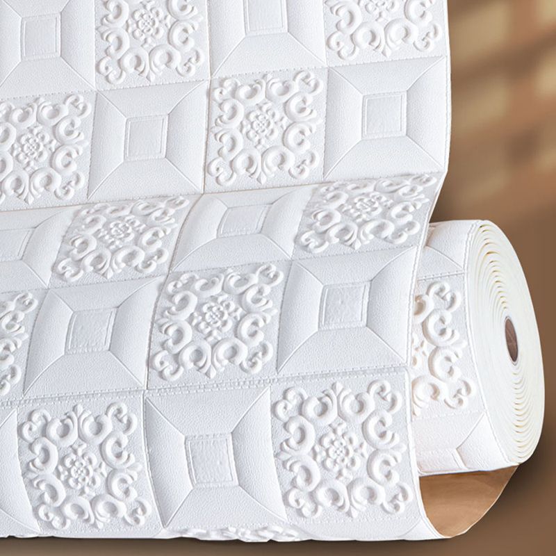 Gorgeous Style Pearl Wainscoting PVC Wall Access Panel Peel and Stick Wall Tile Clearhalo 'Flooring 'Home Improvement' 'home_improvement' 'home_improvement_wall_paneling' 'Wall Paneling' 'wall_paneling' 'Walls & Ceilings' Walls and Ceiling' 1200x1200_31de9bde-a0c3-43a0-b5f7-a3d32fbfbe4f