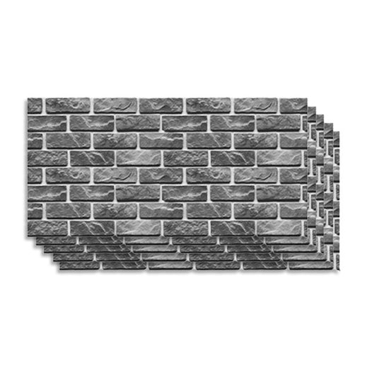 Artificial Brick Panel Wall Farmhouse Style Simple Home Living Room Wall Plate (5-pack) Clearhalo 'Flooring 'Home Improvement' 'home_improvement' 'home_improvement_wall_paneling' 'Wall Paneling' 'wall_paneling' 'Walls & Ceilings' Walls and Ceiling' 1200x1200_32160a93-5914-4195-adf1-97e60e6253d4