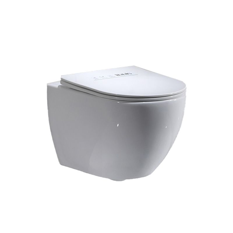 Modern Ceramic Flush Toilet Wall Hung White Toilet Bowl for Washroom Clearhalo 'Bathroom Remodel & Bathroom Fixtures' 'Home Improvement' 'home_improvement' 'home_improvement_toilets' 'Toilets & Bidets' 'Toilets' 1200x1200_322c165f-58b3-4522-ad65-3ce5eb436a57