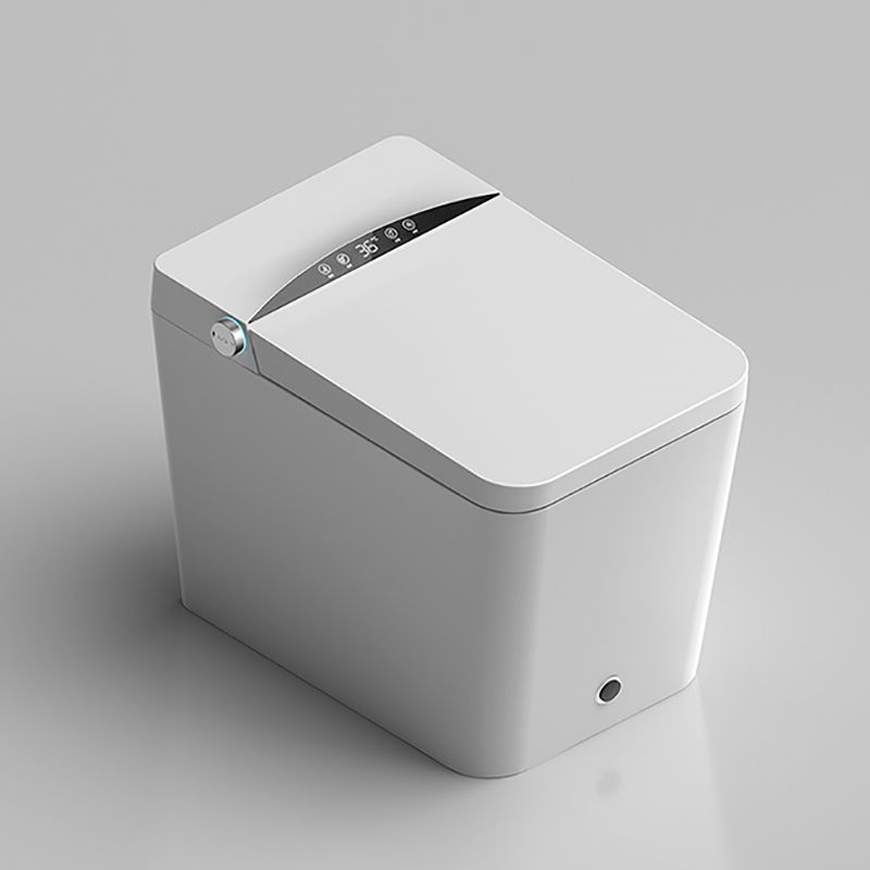 Simplicity Elongated All-in-One Bidet Ceramic Smart Toilet Bidet with Heated Seat Clearhalo 'Bathroom Remodel & Bathroom Fixtures' 'Bidets' 'Home Improvement' 'home_improvement' 'home_improvement_bidets' 'Toilets & Bidets' 1200x1200_324b30b0-532d-411f-aee4-12f8bb1aa87b