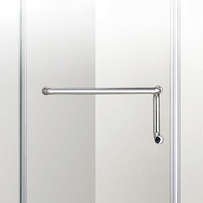 Neo-Angle Clear Shower Enclosure Corner Shower Stall with Header Clearhalo 'Bathroom Remodel & Bathroom Fixtures' 'Home Improvement' 'home_improvement' 'home_improvement_shower_stalls_enclosures' 'Shower Stalls & Enclosures' 'shower_stalls_enclosures' 'Showers & Bathtubs' 1200x1200_32613ffa-5c8e-46f5-a101-0b7fd271387f