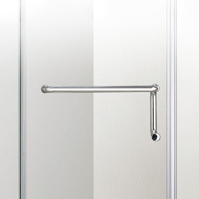 Neo-Angle Clear Shower Enclosure Corner Shower Stall with Header Clearhalo 'Bathroom Remodel & Bathroom Fixtures' 'Home Improvement' 'home_improvement' 'home_improvement_shower_stalls_enclosures' 'Shower Stalls & Enclosures' 'shower_stalls_enclosures' 'Showers & Bathtubs' 1200x1200_32613ffa-5c8e-46f5-a101-0b7fd271387f