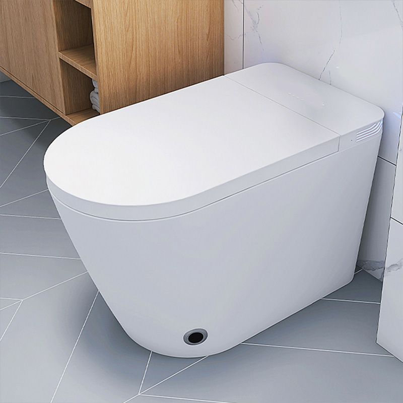 White Elongated Floor Standing Bidet with Warm Air Dryer and Heated Seat Clearhalo 'Bathroom Remodel & Bathroom Fixtures' 'Bidets' 'Home Improvement' 'home_improvement' 'home_improvement_bidets' 'Toilets & Bidets' 1200x1200_326e83bd-5626-4b07-8dde-8abf488be89f