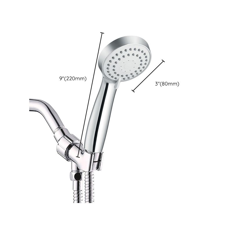 Round Handheld Shower Head Modern Style Hand Shower for Home Clearhalo 'Bathroom Remodel & Bathroom Fixtures' 'Home Improvement' 'home_improvement' 'home_improvement_shower_heads' 'Shower Heads' 'shower_heads' 'Showers & Bathtubs Plumbing' 'Showers & Bathtubs' 1200x1200_32799fed-fb1c-49a3-bdfb-4df49f42b63c