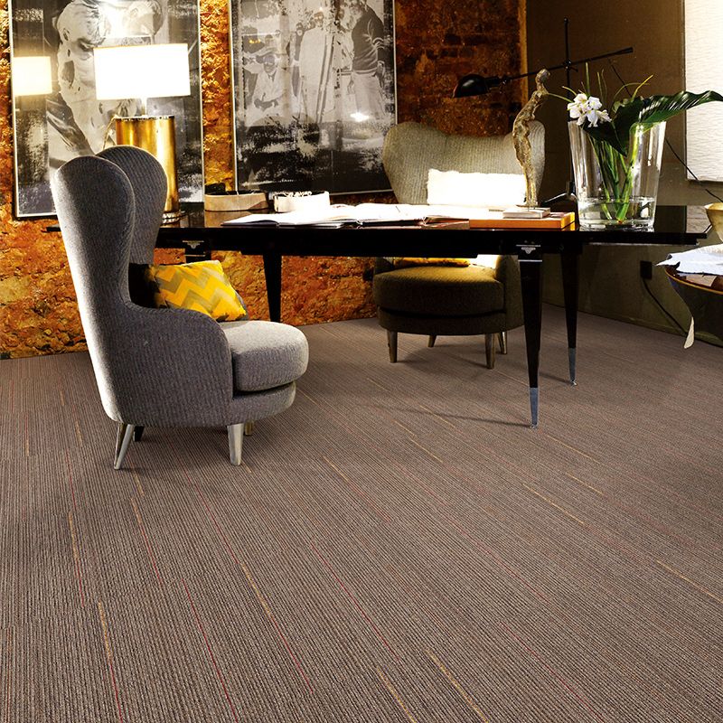 Level Loop Carpet Tile Dark Color Non-Skid Self Adhesive Indoor Carpet Tiles Clearhalo 'Carpet Tiles & Carpet Squares' 'carpet_tiles_carpet_squares' 'Flooring 'Home Improvement' 'home_improvement' 'home_improvement_carpet_tiles_carpet_squares' Walls and Ceiling' 1200x1200_32956090-690b-4d8d-b3a4-48a67c17b665