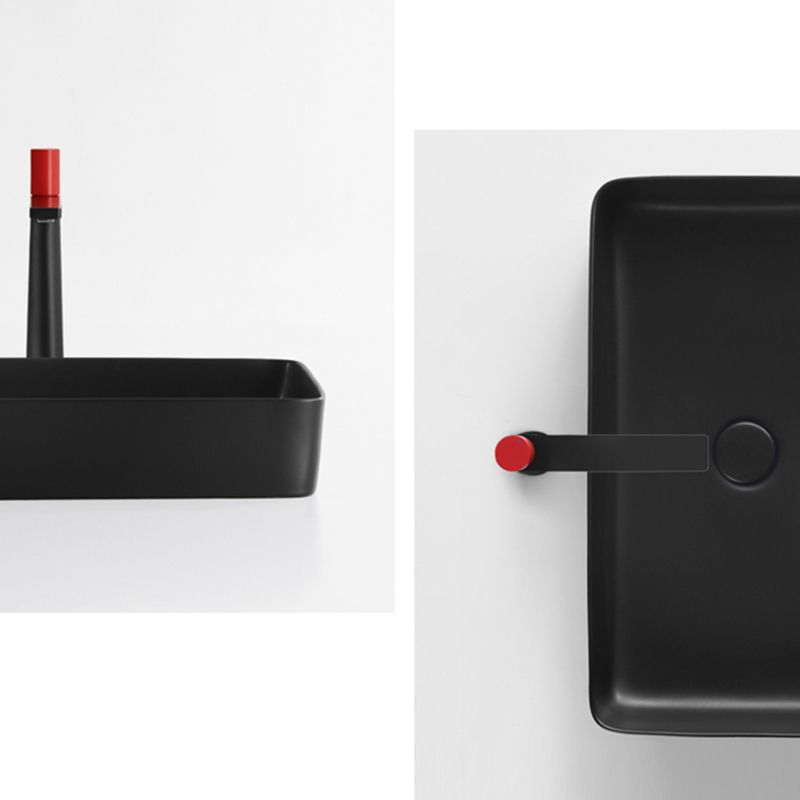 Modern Bathroom Sink Ceramic Oval White Basin Drain Assembly Bathroom Sink Clearhalo 'Bathroom Remodel & Bathroom Fixtures' 'Bathroom Sinks & Faucet Components' 'Bathroom Sinks' 'bathroom_sink' 'Home Improvement' 'home_improvement' 'home_improvement_bathroom_sink' 1200x1200_329c85c9-2176-4ac4-abf0-02e0ec981d68