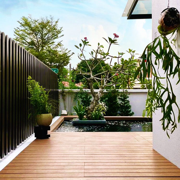 Composite Patio Flooring Tiles Striped Pattern Nailed Tile Set Clearhalo 'Home Improvement' 'home_improvement' 'home_improvement_outdoor_deck_tiles_planks' 'Outdoor Deck Tiles & Planks' 'Outdoor Flooring & Tile' 'Outdoor Remodel' 'outdoor_deck_tiles_planks' 1200x1200_32a3d966-4c4f-421b-ba48-70f0fbf50adf
