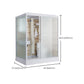 White Rectangular Shower Stall Tempered Glass Shower Enclosure without toilet Clearhalo 'Bathroom Remodel & Bathroom Fixtures' 'Home Improvement' 'home_improvement' 'home_improvement_shower_stalls_enclosures' 'Shower Stalls & Enclosures' 'shower_stalls_enclosures' 'Showers & Bathtubs' 1200x1200_32aa602c-d47f-443f-93ba-5c00a23d46e4
