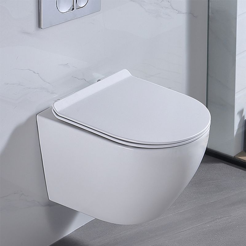 Modern White Ceramic Flush Toilet Wall Hung Urine Toilet with Seat for Bathroom Clearhalo 'Bathroom Remodel & Bathroom Fixtures' 'Home Improvement' 'home_improvement' 'home_improvement_toilets' 'Toilets & Bidets' 'Toilets' 1200x1200_32acba96-c5f4-4d3c-9537-fc076ede887e