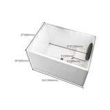 Back to Wall Rectangular Bathtub Antique Finish Soaking Bath Tub (Faucet not Included) Clearhalo 'Bathroom Remodel & Bathroom Fixtures' 'Bathtubs' 'Home Improvement' 'home_improvement' 'home_improvement_bathtubs' 'Showers & Bathtubs' 1200x1200_32c72e35-c003-40df-b82a-7cc5a997adff