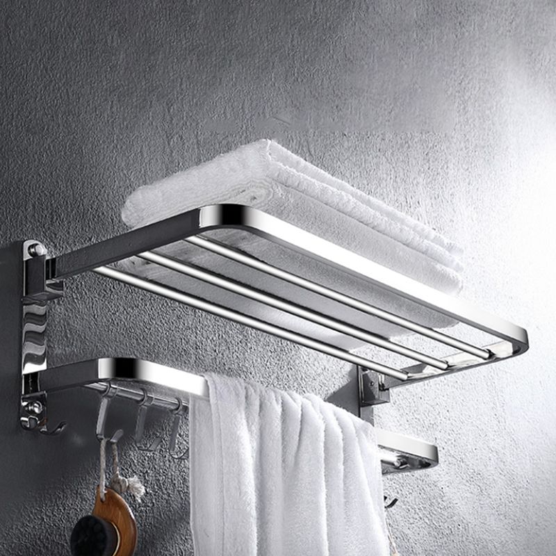 Modern Towel Bar Bathroom Set Bath Shelf Bathroom Accessories Hardware Set Clearhalo 'Bathroom Hardware Sets' 'Bathroom Hardware' 'Bathroom Remodel & Bathroom Fixtures' 'bathroom_hardware_sets' 'Home Improvement' 'home_improvement' 'home_improvement_bathroom_hardware_sets' 1200x1200_32cf7a67-93dd-446e-84f6-713d09c66d09