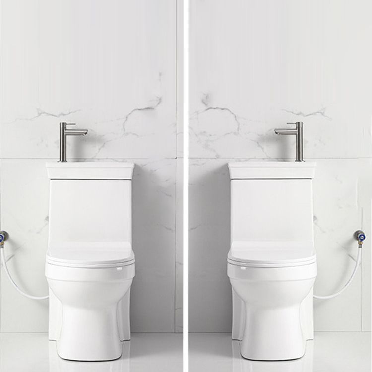 Contemporary Siphon Jet Flush Toilet Floor Mount One-Piece Toilet Urine Toilet Clearhalo 'Bathroom Remodel & Bathroom Fixtures' 'Home Improvement' 'home_improvement' 'home_improvement_toilets' 'Toilets & Bidets' 'Toilets' 1200x1200_32d79cf8-04c0-4741-8fe8-b88b021d2a08