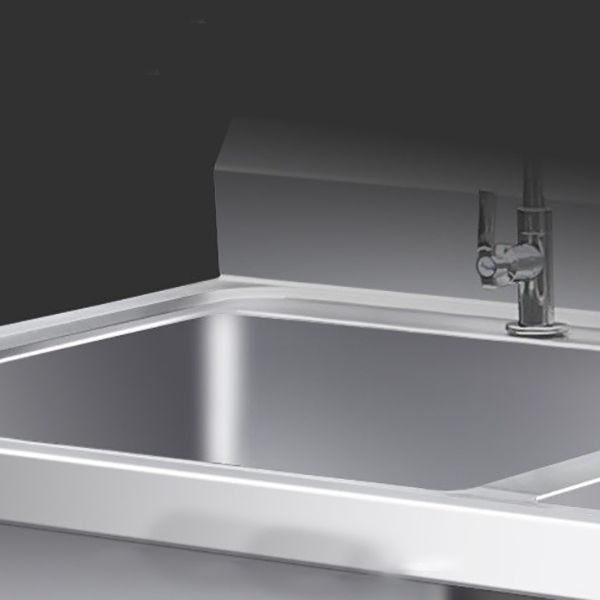 Modern Style Stainless Steel Sink with Strainer Drop-In Kitchen Sink Clearhalo 'Home Improvement' 'home_improvement' 'home_improvement_kitchen_sinks' 'Kitchen Remodel & Kitchen Fixtures' 'Kitchen Sinks & Faucet Components' 'Kitchen Sinks' 'kitchen_sinks' 1200x1200_32da5898-06a3-4507-b5a2-efc5f25cdf6d