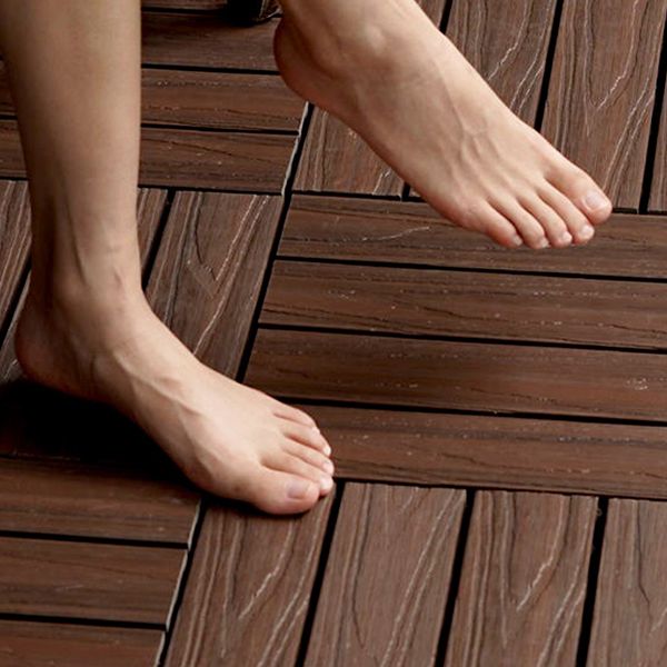 Outdoor Patio Flooring Tiles Embossed Composite Snap Fit Decking Tiles Clearhalo 'Home Improvement' 'home_improvement' 'home_improvement_outdoor_deck_tiles_planks' 'Outdoor Deck Tiles & Planks' 'Outdoor Flooring & Tile' 'Outdoor Remodel' 'outdoor_deck_tiles_planks' 1200x1200_32f383db-98d8-4e05-ad2a-cdfa40e16ee4