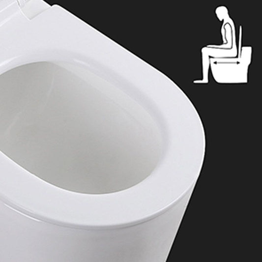 Modern White Flush Toilet Floor Mounted Toilet Bowl with Slow Close Seat for Washroom Clearhalo 'Bathroom Remodel & Bathroom Fixtures' 'Home Improvement' 'home_improvement' 'home_improvement_toilets' 'Toilets & Bidets' 'Toilets' 1200x1200_3309aa25-0511-4e8f-8f6e-671cd822b458