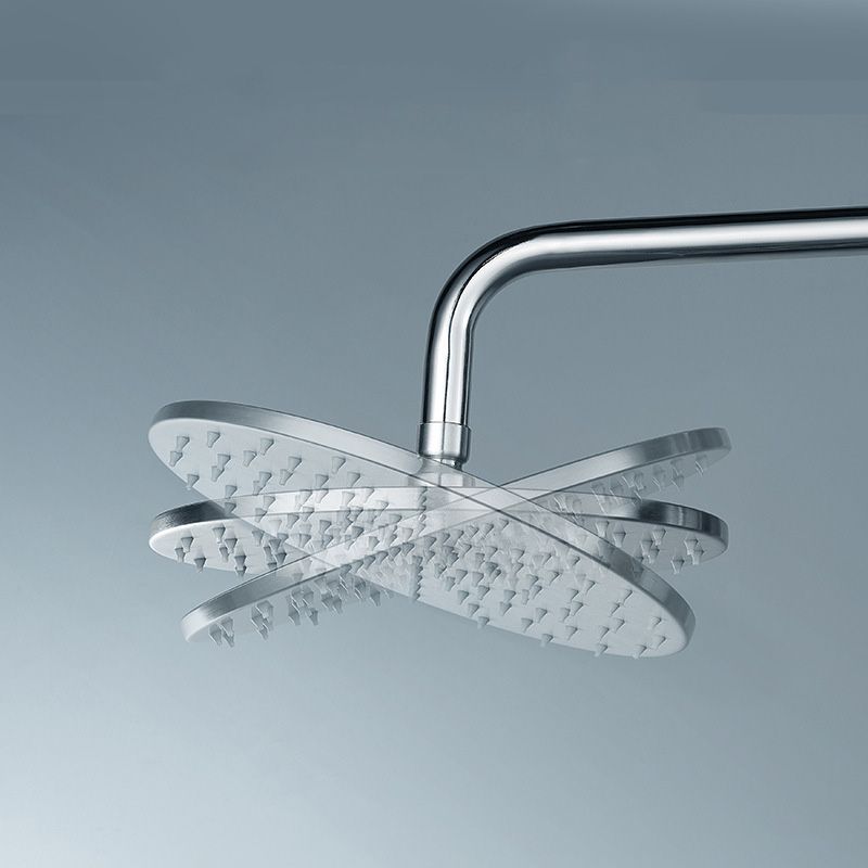 Ceiling Mounted Metal Shower Head Modern Home Fixed Shower Head Clearhalo 'Bathroom Remodel & Bathroom Fixtures' 'Home Improvement' 'home_improvement' 'home_improvement_shower_heads' 'Shower Heads' 'shower_heads' 'Showers & Bathtubs Plumbing' 'Showers & Bathtubs' 1200x1200_330e2d41-6755-46ca-8d9a-5b23ff72f7fd