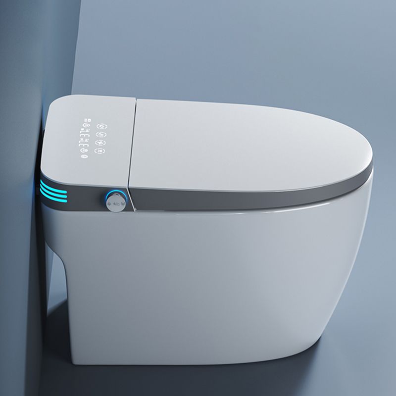 Elongated Smart Toilet White Floor Standing Bidet with Heated Seat Clearhalo 'Bathroom Remodel & Bathroom Fixtures' 'Bidets' 'Home Improvement' 'home_improvement' 'home_improvement_bidets' 'Toilets & Bidets' 1200x1200_333f9f98-e013-4094-8bc8-fd841e43a666