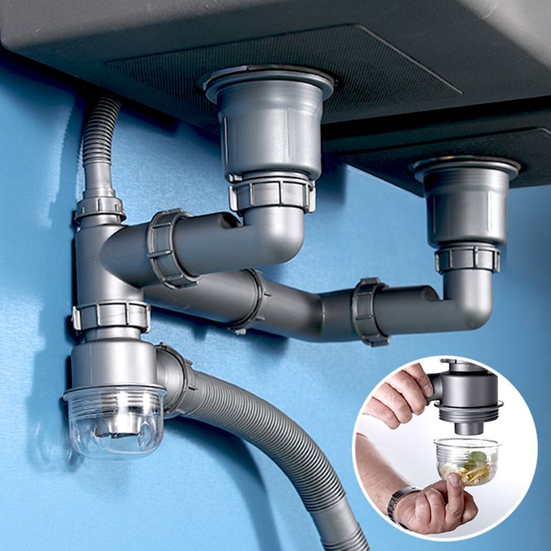 Modern Kitchen Sink Stainless Steel 2 Holes Drop-In Wear-resistant Kitchen Sink Clearhalo 'Home Improvement' 'home_improvement' 'home_improvement_kitchen_sinks' 'Kitchen Remodel & Kitchen Fixtures' 'Kitchen Sinks & Faucet Components' 'Kitchen Sinks' 'kitchen_sinks' 1200x1200_334fa868-d22b-460f-ba27-1b6c7e729121