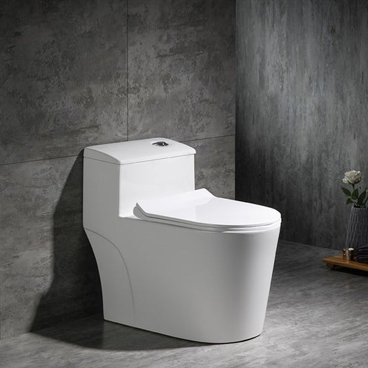 Contemporary Ceramic Toilet Bowl Floor Mounted Urine Toilet with Spray Gun for Washroom Clearhalo 'Bathroom Remodel & Bathroom Fixtures' 'Home Improvement' 'home_improvement' 'home_improvement_toilets' 'Toilets & Bidets' 'Toilets' 1200x1200_334fb4a3-5266-4a79-bade-173509f4be6f