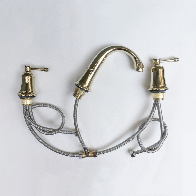 Glam Style Faucet Widespread Sink Faucet with 2 Handles and 3 Holes Clearhalo 'Bathroom Remodel & Bathroom Fixtures' 'Bathroom Sink Faucets' 'Bathroom Sinks & Faucet Components' 'bathroom_sink_faucets' 'Home Improvement' 'home_improvement' 'home_improvement_bathroom_sink_faucets' 1200x1200_33516be4-1cc2-4558-a48c-0d365d47835f