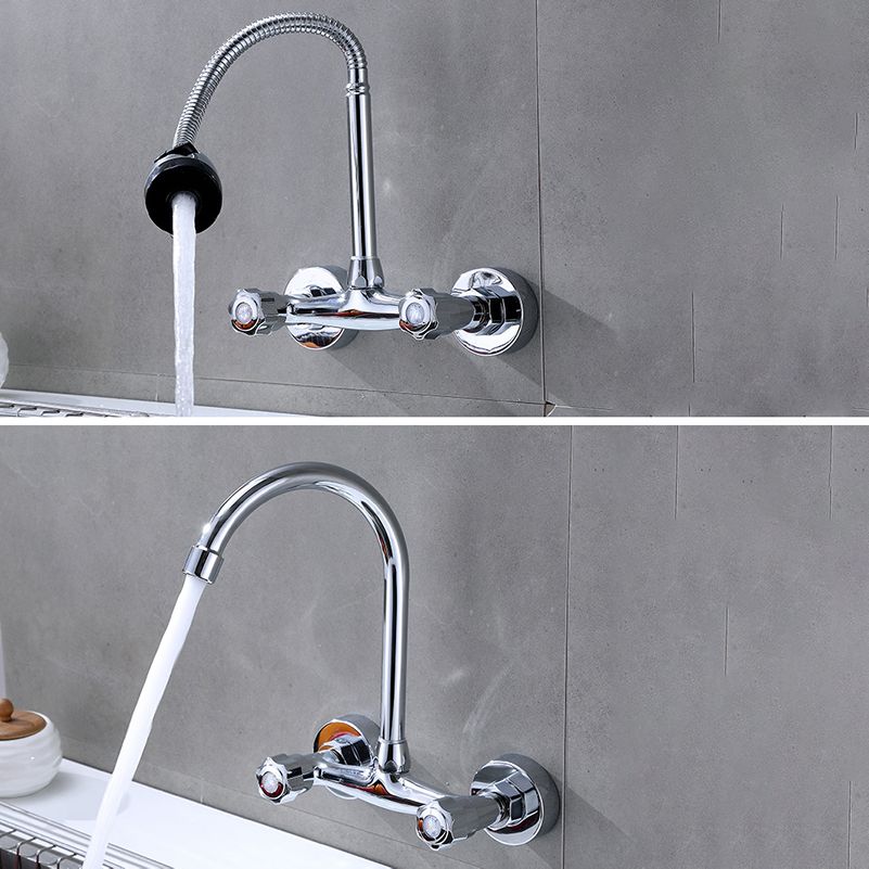 1-Handle 2-Holds Faucets with Water Dispenser Standard Kitchen Faucets Clearhalo 'Home Improvement' 'home_improvement' 'home_improvement_kitchen_faucets' 'Kitchen Faucets' 'Kitchen Remodel & Kitchen Fixtures' 'Kitchen Sinks & Faucet Components' 'kitchen_faucets' 1200x1200_3370bb93-7c91-4301-8733-4fbc64a70874