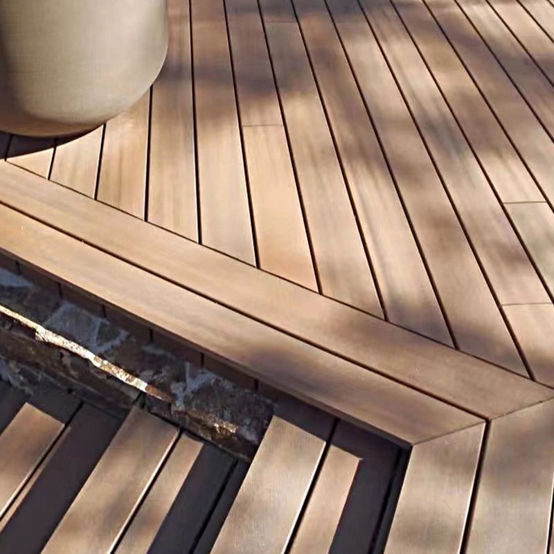 WPC Flooring Modern Style Waterproof Rectangle Texture Effect Nail Flooring Clearhalo 'Flooring 'Hardwood Flooring' 'hardwood_flooring' 'Home Improvement' 'home_improvement' 'home_improvement_hardwood_flooring' Walls and Ceiling' 1200x1200_338bf1c6-61cc-4842-a5c3-40adc24d3af7