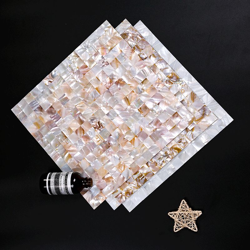 Modern Peel and Stick Wall Tile Stone Composite Grid Peel and Stick Tiles for Shower Clearhalo 'Flooring 'Home Improvement' 'home_improvement' 'home_improvement_peel_stick_blacksplash' 'Peel & Stick Backsplash Tile' 'peel_stick_blacksplash' 'Walls & Ceilings' Walls and Ceiling' 1200x1200_33aa2d93-bfac-4d0d-a796-fd7c82b00356