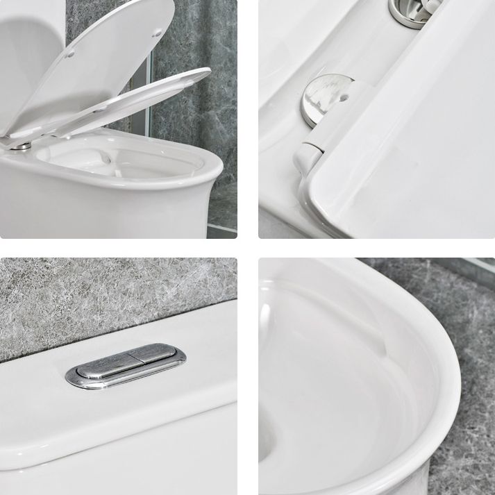 Modern White Flush Toilet Ceramic Elong One-Piece Toilet with Slow Close Seat Clearhalo 'Bathroom Remodel & Bathroom Fixtures' 'Home Improvement' 'home_improvement' 'home_improvement_toilets' 'Toilets & Bidets' 'Toilets' 1200x1200_33aba2bf-2fe7-4c70-9e48-90900c989ede
