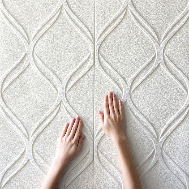 Contemporary Waterproof Wall Plank Stripe Brick Bedroom Wall Panels Clearhalo 'Flooring 'Home Improvement' 'home_improvement' 'home_improvement_wall_paneling' 'Wall Paneling' 'wall_paneling' 'Walls & Ceilings' Walls and Ceiling' 1200x1200_33bd352d-21d2-48ac-9030-3cf039890fbc