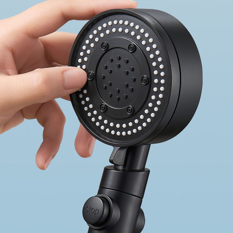 Contemporary Hand Shower Plastic Round Hand Shower with Self-Cleaning Clearhalo 'Bathroom Remodel & Bathroom Fixtures' 'Home Improvement' 'home_improvement' 'home_improvement_shower_heads' 'Shower Heads' 'shower_heads' 'Showers & Bathtubs Plumbing' 'Showers & Bathtubs' 1200x1200_33bf36b9-bc40-4dd8-bdfc-6215f215eef9