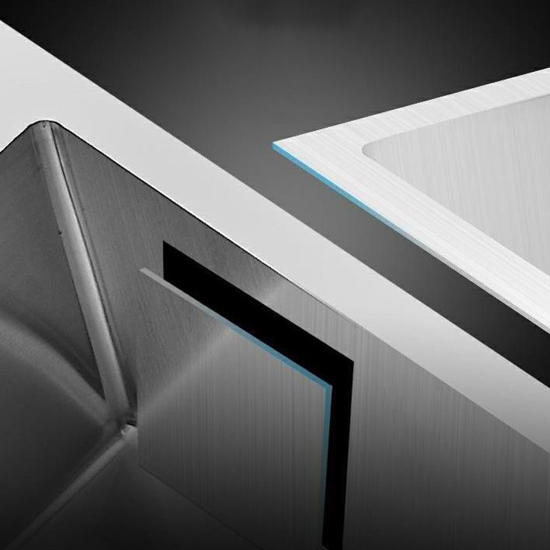 Contemporary Style Kitchen Sink Soundproof Design Kitchen Sink with Overflow Hole Clearhalo 'Home Improvement' 'home_improvement' 'home_improvement_kitchen_sinks' 'Kitchen Remodel & Kitchen Fixtures' 'Kitchen Sinks & Faucet Components' 'Kitchen Sinks' 'kitchen_sinks' 1200x1200_33d08a4a-65fc-43e3-a53b-a789f283b734