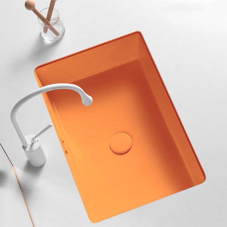 Modern Undermount Vanity Sink Rectangular Porcelain with Overflow Bathroom Sink Clearhalo 'Bathroom Remodel & Bathroom Fixtures' 'Bathroom Sinks & Faucet Components' 'Bathroom Sinks' 'bathroom_sink' 'Home Improvement' 'home_improvement' 'home_improvement_bathroom_sink' 1200x1200_33d0c274-51de-45c0-9fba-4767b217a00d