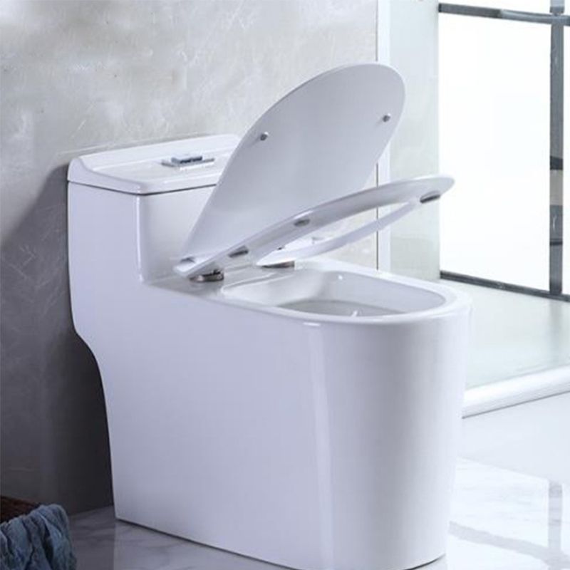 Contemporary 1 Piece Flush Toilet Floor Mounted White Toilet Bowl for Bathroom Clearhalo 'Bathroom Remodel & Bathroom Fixtures' 'Home Improvement' 'home_improvement' 'home_improvement_toilets' 'Toilets & Bidets' 'Toilets' 1200x1200_33e7ecc3-bb81-434d-b5c6-62b0aab435e4