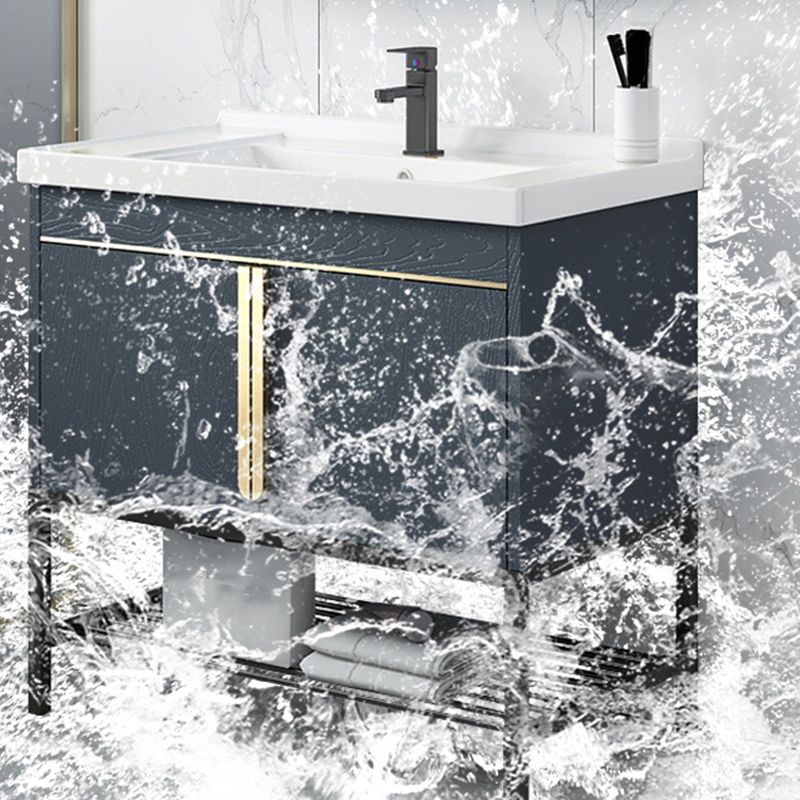 Modern Stainless Steel Bathroom Sink Vanity Faucet Included Vanity Sink Clearhalo 'Bathroom Remodel & Bathroom Fixtures' 'Bathroom Vanities' 'bathroom_vanities' 'Home Improvement' 'home_improvement' 'home_improvement_bathroom_vanities' 1200x1200_33e92edf-39c1-424e-9732-8238ce8bd3ea