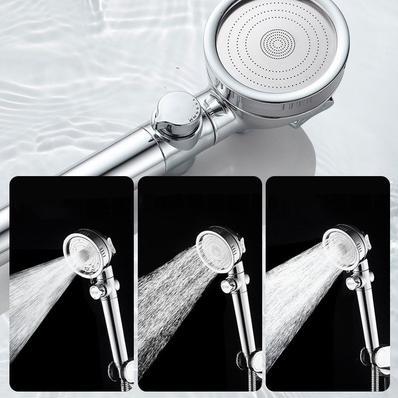 Super Pressurized Shower Head 3 Sprays Adjustable Water Flow Round Shower Head Clearhalo 'Bathroom Remodel & Bathroom Fixtures' 'Home Improvement' 'home_improvement' 'home_improvement_shower_heads' 'Shower Heads' 'shower_heads' 'Showers & Bathtubs Plumbing' 'Showers & Bathtubs' 1200x1200_34201cb7-84e7-4c21-992f-fe009d4f5d99