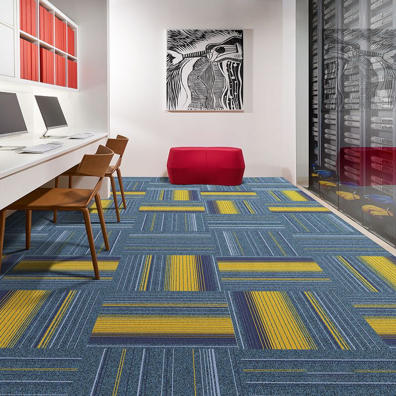 Self Adhesive Carpet Tiles Non-Skid Carpet Tiles for Living Room and Bedroom Clearhalo 'Carpet Tiles & Carpet Squares' 'carpet_tiles_carpet_squares' 'Flooring 'Home Improvement' 'home_improvement' 'home_improvement_carpet_tiles_carpet_squares' Walls and Ceiling' 1200x1200_344ee0ae-0c21-4573-8db9-f5c48eb94f93