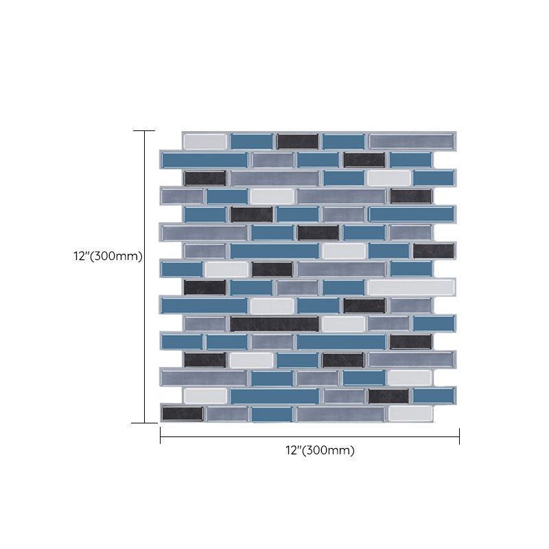 Modern Peel and Stick Backsplash PVC Hexagonal Peel and Stick Tile Clearhalo 'Flooring 'Home Improvement' 'home_improvement' 'home_improvement_peel_stick_blacksplash' 'Peel & Stick Backsplash Tile' 'peel_stick_blacksplash' 'Walls & Ceilings' Walls and Ceiling' 1200x1200_3458fff6-8e51-4f8f-9854-7847e5f8c58f