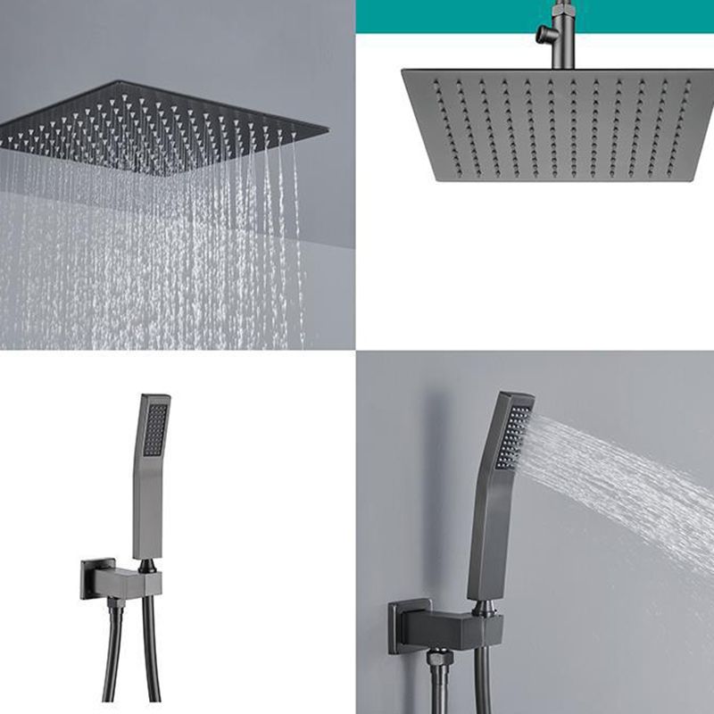 Modern Shower Trim Brass Handheld Shower Head Ceiling Mounted Shower System Clearhalo 'Bathroom Remodel & Bathroom Fixtures' 'Home Improvement' 'home_improvement' 'home_improvement_shower_faucets' 'Shower Faucets & Systems' 'shower_faucets' 'Showers & Bathtubs Plumbing' 'Showers & Bathtubs' 1200x1200_3487c95c-5602-44fd-b46d-021312a2acf4
