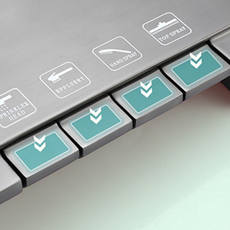 Modern Shower System Brass Temperature Control Wall Mounted Shower Head Combo Clearhalo 'Bathroom Remodel & Bathroom Fixtures' 'Home Improvement' 'home_improvement' 'home_improvement_shower_faucets' 'Shower Faucets & Systems' 'shower_faucets' 'Showers & Bathtubs Plumbing' 'Showers & Bathtubs' 1200x1200_34a60e6c-6eb4-4aff-9c12-6ae66f3a7bdd