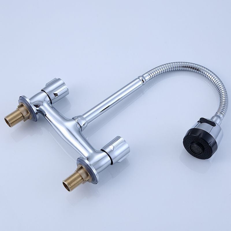 Modern Pull down Faucet Two Handles Pot Filler High Arc Profile Filler Clearhalo 'Home Improvement' 'home_improvement' 'home_improvement_kitchen_faucets' 'Kitchen Faucets' 'Kitchen Remodel & Kitchen Fixtures' 'Kitchen Sinks & Faucet Components' 'kitchen_faucets' 1200x1200_351be2fd-0862-4644-8ab9-3432a03e4711