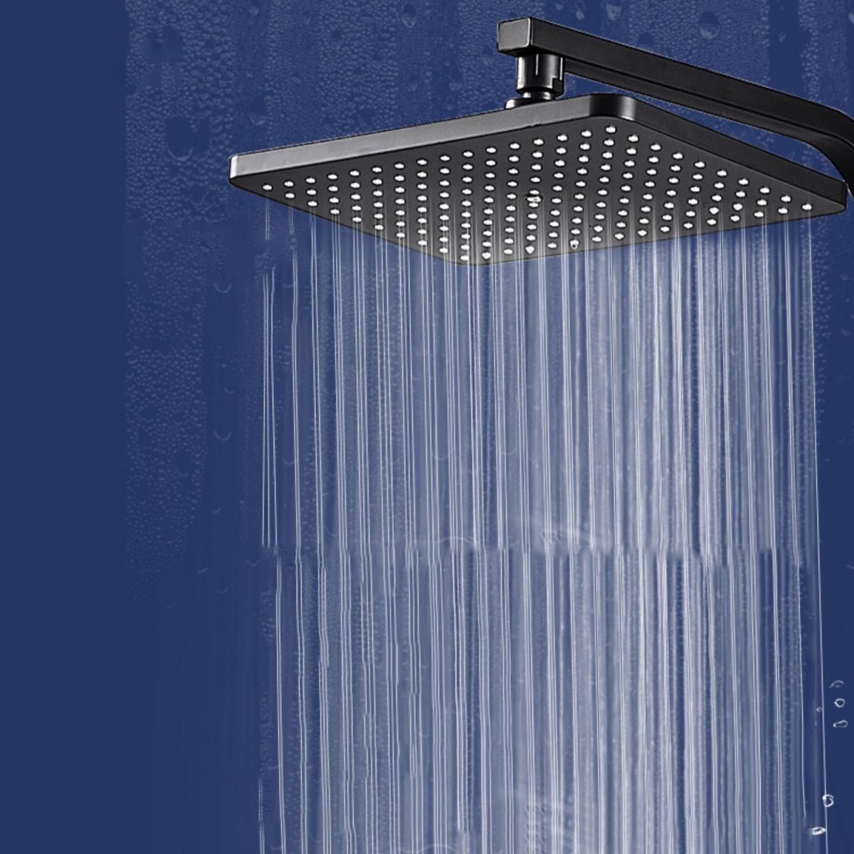 Modern Rectangle Shower Head Combo Standard Spray Pattern with Handheld Shower Head Clearhalo 'Bathroom Remodel & Bathroom Fixtures' 'Home Improvement' 'home_improvement' 'home_improvement_shower_heads' 'Shower Heads' 'shower_heads' 'Showers & Bathtubs Plumbing' 'Showers & Bathtubs' 1200x1200_3542fddc-0f76-4449-8705-71856d78c1b3