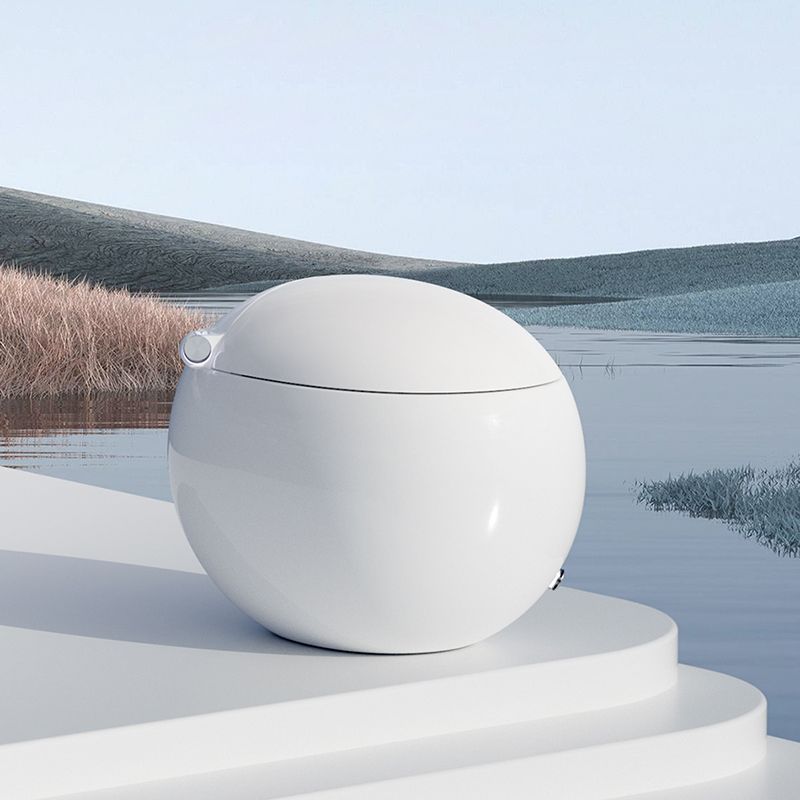 Modern Round Floor Standing Bidet with Temperature Control and Heated Seat Clearhalo 'Bathroom Remodel & Bathroom Fixtures' 'Bidets' 'Home Improvement' 'home_improvement' 'home_improvement_bidets' 'Toilets & Bidets' 1200x1200_355e6414-5312-4b8e-9c62-d71cb983c38b