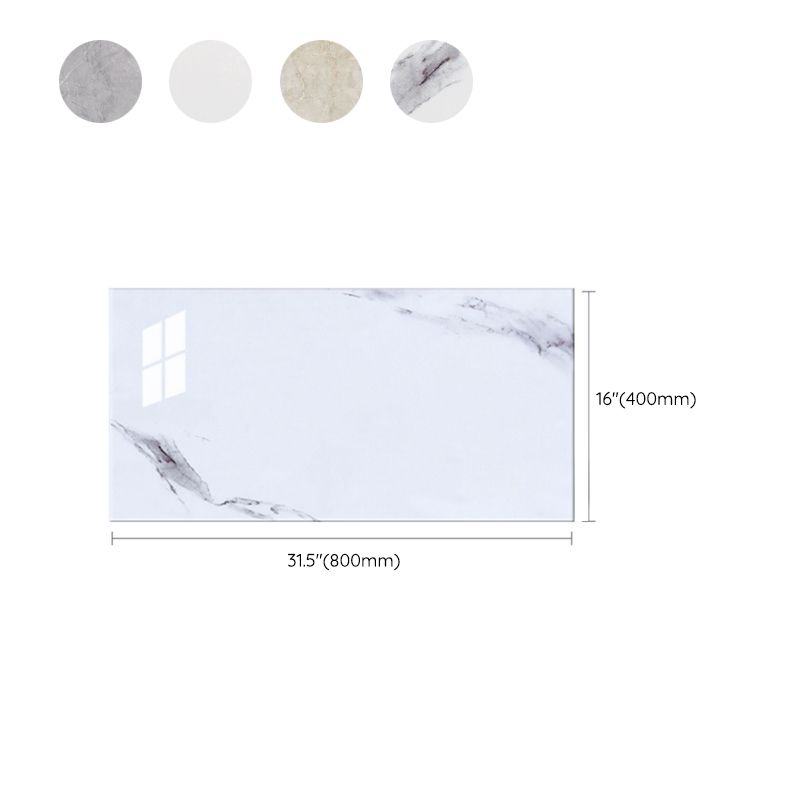 Field Tile Wallpaper Plastic Waterproof Peel and Stick Backsplash with Rectangular Shape Clearhalo 'Flooring 'Home Improvement' 'home_improvement' 'home_improvement_peel_stick_blacksplash' 'Peel & Stick Backsplash Tile' 'peel_stick_blacksplash' 'Walls & Ceilings' Walls and Ceiling' 1200x1200_3565e6b6-ce37-4754-83d4-d4c852ab36b7