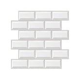 Plastic Peel and Stick Tile Indoor Subway Tile Wallpaper with Waterproof Clearhalo 'Flooring 'Home Improvement' 'home_improvement' 'home_improvement_peel_stick_blacksplash' 'Peel & Stick Backsplash Tile' 'peel_stick_blacksplash' 'Walls & Ceilings' Walls and Ceiling' 1200x1200_3594f0dc-6cb6-4593-994d-fe6131919194
