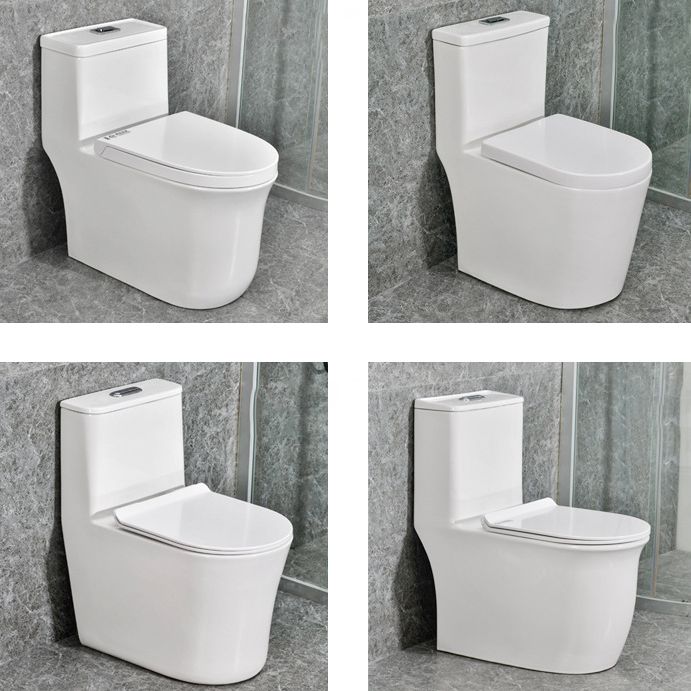 Modern White Flush Toilet Ceramic Elong One-Piece Toilet with Slow Close Seat Clearhalo 'Bathroom Remodel & Bathroom Fixtures' 'Home Improvement' 'home_improvement' 'home_improvement_toilets' 'Toilets & Bidets' 'Toilets' 1200x1200_35b145d0-71a5-4587-a13f-40a48caabaed