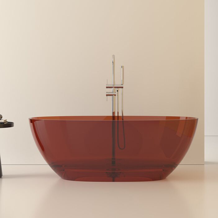 Flat Bottom Oval Soaking Bathtub Antique Finish Modern Bath Tub Clearhalo 'Bathroom Remodel & Bathroom Fixtures' 'Bathtubs' 'Home Improvement' 'home_improvement' 'home_improvement_bathtubs' 'Showers & Bathtubs' 1200x1200_35cf4fca-6b21-4c94-b5a9-c6a1497d0838